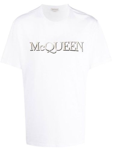 T-shirt à logo brodé - Alexander McQueen - Modalova