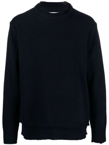 Pull en maille à coudières - Maison Margiela - Modalova