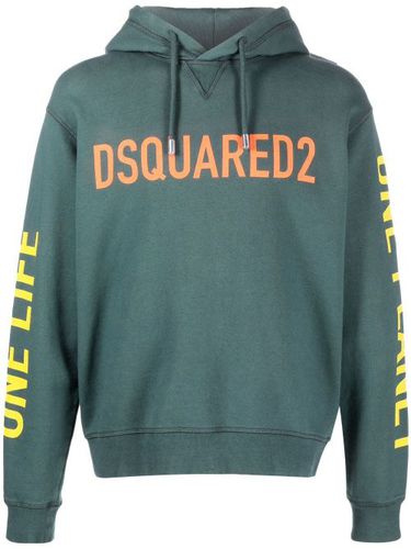 Hoodie à slogan imprimé - DSQUARED2 - Modalova