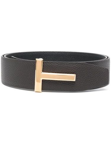 Ceinture Ridge T en cuir - TOM FORD - Modalova