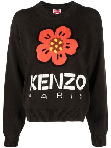 Pull à motif Boke Flower en intarsia - Kenzo - Modalova