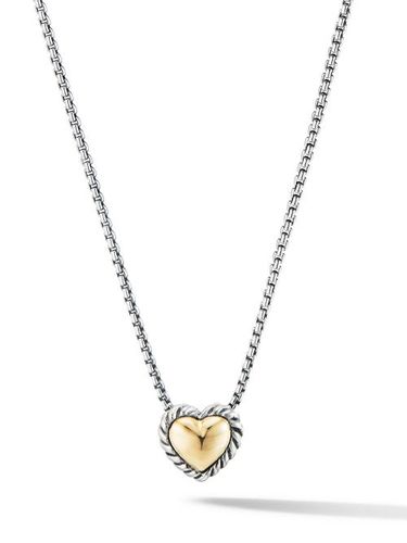 Collier Cable Collectibles Cookie Classic Heart en or 18ct et sterling (8,5 mm) - David Yurman - Modalova