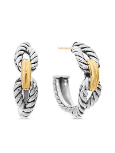 Créoles Cable Loop en or 18ct et sterling (22 mm) - David Yurman - Modalova