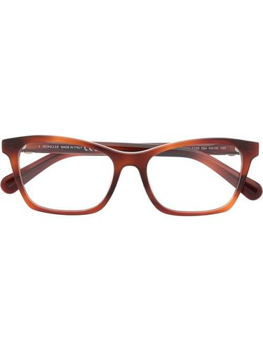 Lunettes de vue à effet écaille de tortue - Moncler Eyewear - Modalova