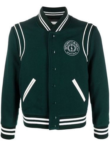 Veste teddy à logo brodé - Sporty & Rich - Modalova