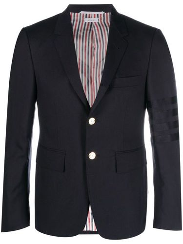 Blazer boutonné à rayures signature - Thom Browne - Modalova