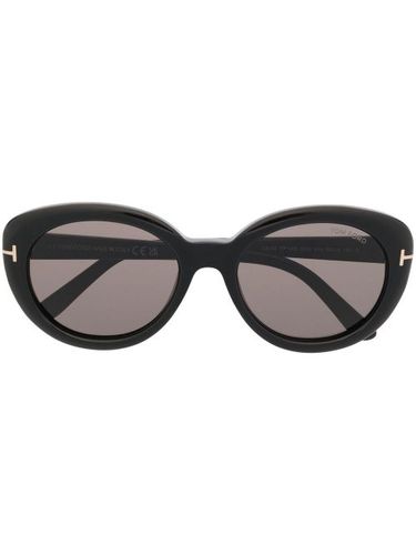 Lunettes de soleil à monture ronde - TOM FORD Eyewear - Modalova