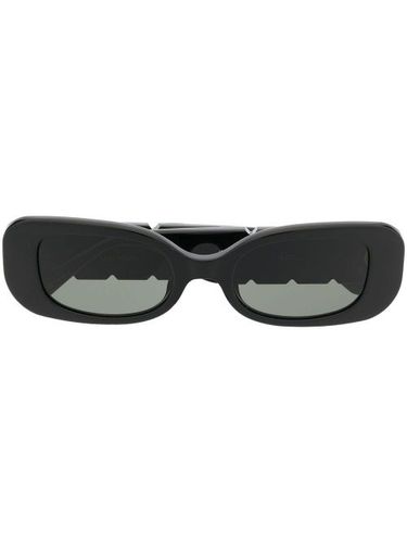 Lunettes de soleil à ornements en cristal - Linda Farrow - Modalova