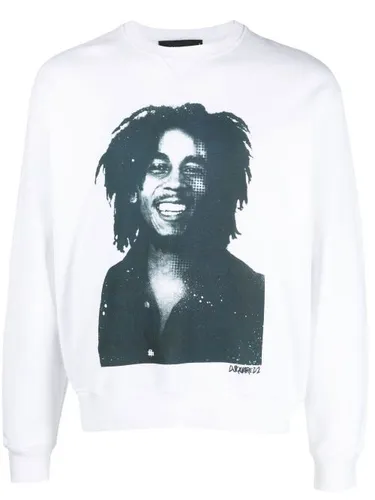Sweat à imprimé Bob Marley - DSQUARED2 - Modalova