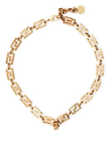 Collier Greca en chaîne - Versace - Modalova