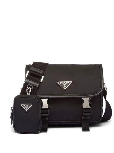 Sac porté épaule en nylon recyclé - Prada - Modalova
