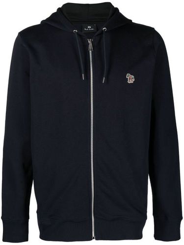 Hoodie zippé en coton biologique - PS Paul Smith - Modalova