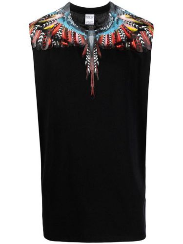 T-shirt Grizzly Wings à design sans manches - Marcelo Burlon County of Milan - Modalova