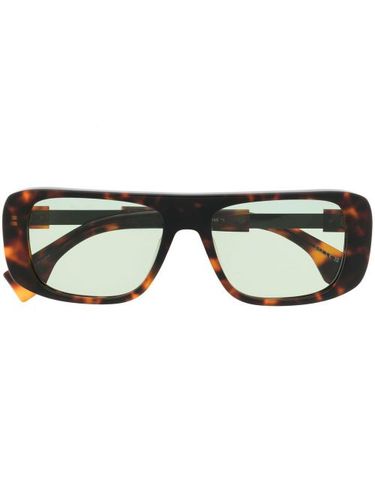 Lunettes de soleil Polygala à effet écaille de tortue - Marcelo Burlon County of Milan Eyewear - Modalova