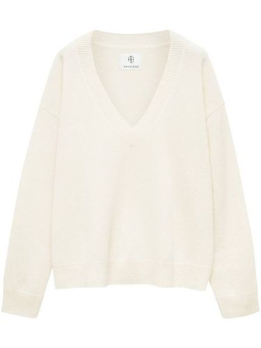 Pull en cachemire Lee à col v - ANINE BING - Modalova