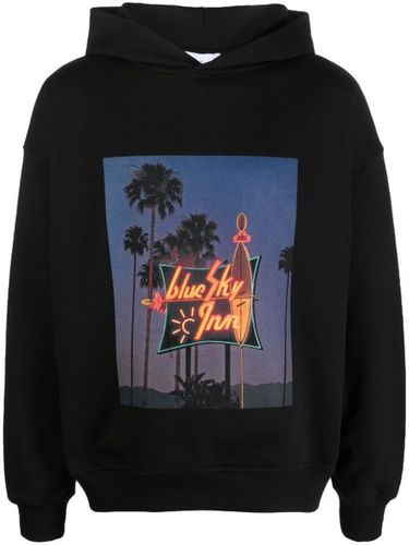Hoodie en coton à imprimé graphique - BLUE SKY INN - Modalova