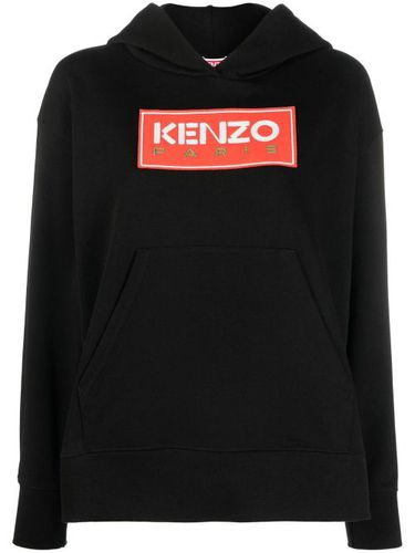 Hoodie en coton à logo imprimé - Kenzo - Modalova