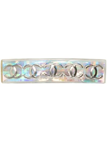 Barrette à logo CC (1997) - CHANEL Pre-Owned - Modalova