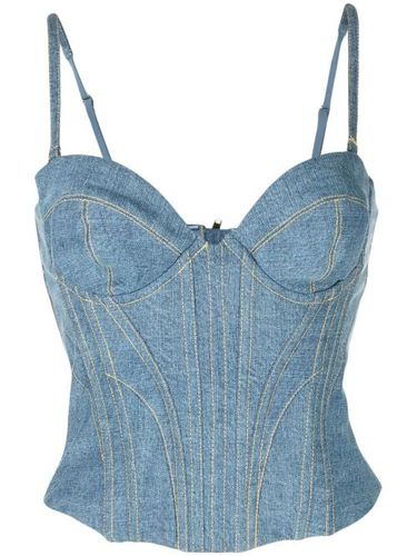 Haut-bustier en jean - Fleur Du Mal - Modalova