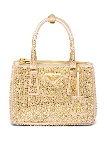Mini sac Galleria à ornements en cristal - Prada - Modalova