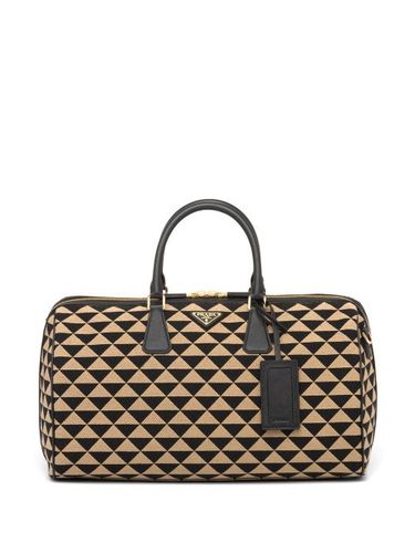 Sac de voyage à broderies Symbole - Prada - Modalova