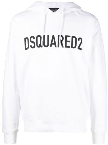 Hoodie en coton à logo imprimé - DSQUARED2 - Modalova