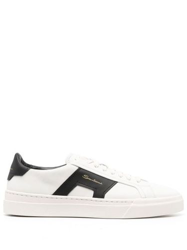 Santoni baskets en cuir - Blanc - Santoni - Modalova