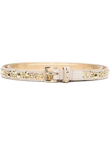 Ceinture en cuir à ornements en cristal - Prada - Modalova
