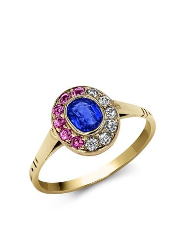 Bague Belle Epoque en 18ct sertie de pierres - Pragnell Vintage - Modalova