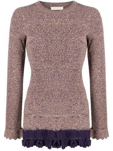 Pull nervuré à volants - Ulla Johnson - Modalova