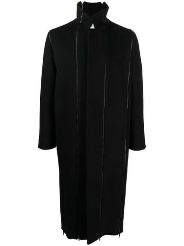 Manteau en laine à détails de zips - Post Archive Faction - Modalova
