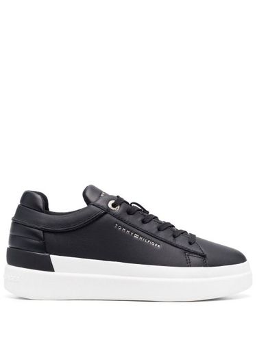 Baskets lacées à logo imprimé - Tommy Hilfiger - Modalova