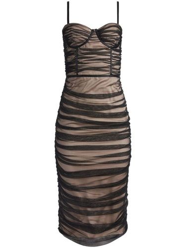 Robe bustier Damia à fronces - alice + olivia - Modalova