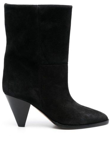 Bottines Rouxa 75 mm en daim - ISABEL MARANT - Modalova