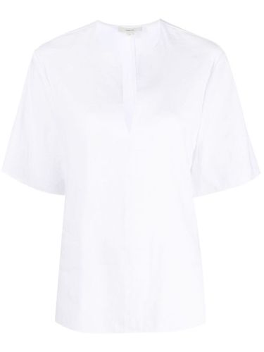 Vince blouse à col fendu - Blanc - Vince - Modalova