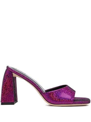 BY FAR mules Michele 90 mm - Rose - BY FAR - Modalova