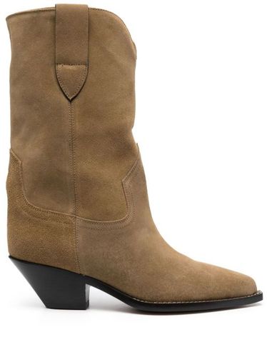 Bottes Dahope en daim - ISABEL MARANT - Modalova