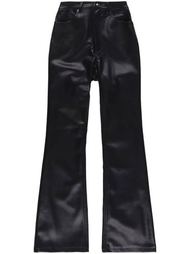 Pantalon en cuir artificiel à coupe évasée - Ksubi - Modalova