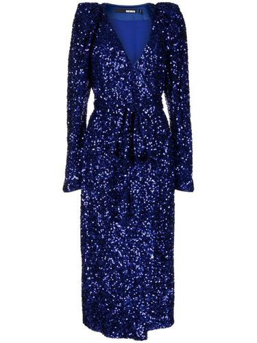 Robe portefeuille mi-longue à sequins - ROTATE BIRGER CHRISTENSEN - Modalova