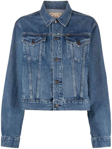 Veste en jean à coupe crop - Polo Ralph Lauren - Modalova