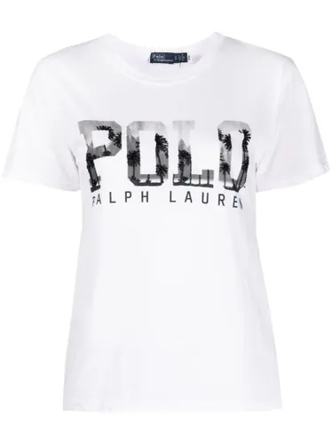 T-shirt en coton à logo imprimé - Polo Ralph Lauren - Modalova