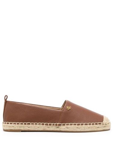 Espadrilles Cameryn en cuir - Lauren Ralph Lauren - Modalova