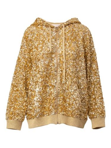 Hoodie zippé à sequins - Valentino Garavani - Modalova
