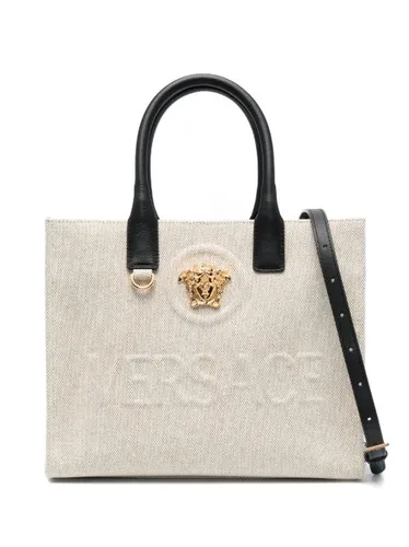 Grand sac cabas La Medusa en toile - Versace - Modalova