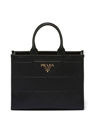 Sac à main médium en cuir - Prada - Modalova