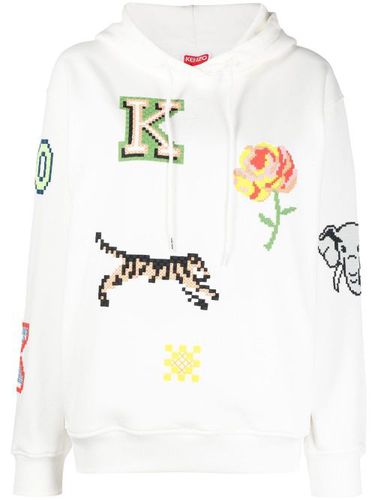 Hoodie à imprimé graphique - Kenzo - Modalova