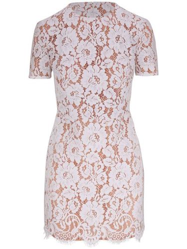 Robe courte à fleurs en dentelle - Michael Kors - Modalova