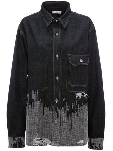 Chemise en jean à détail de clous - JW Anderson - Modalova