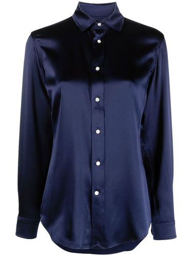 Chemise en soie à manches longues - Polo Ralph Lauren - Modalova