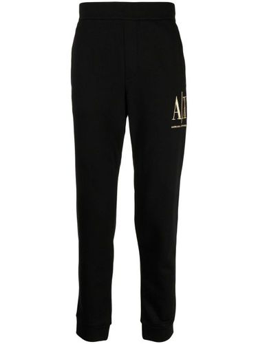 Pantalon de jogging à logo brodé - Armani Exchange - Modalova